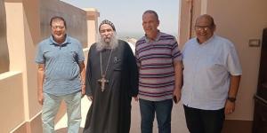 وكيل وزارة التعليم بأسيوط يزور دير السيدة العذراء بجبل درنكة - مصدرنا الإخبارى