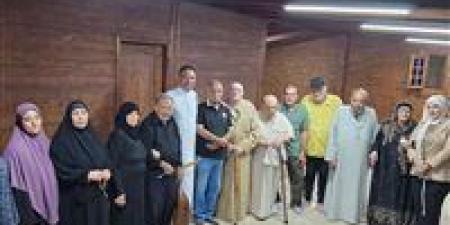 حب بعد السبعين.. زواج الحاج فريد والحاجة فاطمة بدار مسنين بالمنوفية - مصدرنا الإخبارى