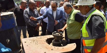 محافظ أسيوط يوجه بتصنيع قطع غيار محلية لإصلاح محطة مياه المثلث بح - مصدرنا الإخبارى