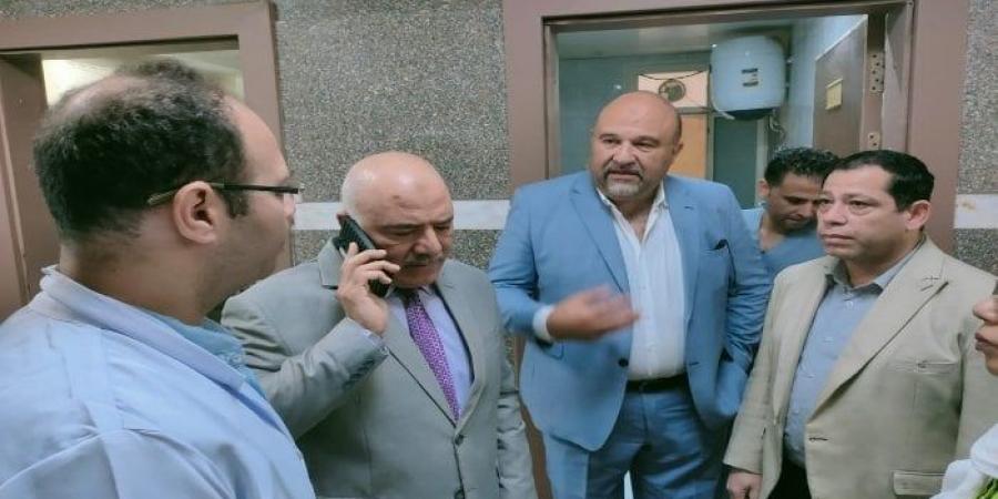محافظ القليوبية يستعين بخبير تجميل وحروق للاطمئنان على مصاب حريق الشدية - مصدرنا الإخبارى