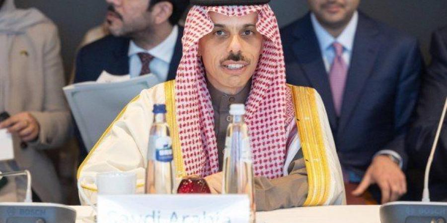 وزير الخارجية السعودي: إقامة دولة فلسطينية حق أصيل للشعب الفلسطيني - مصدرنا الإخبارى