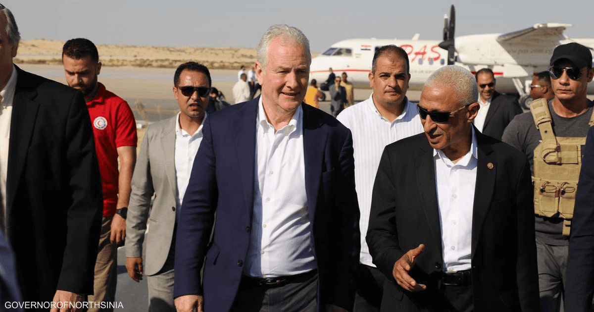 وفد من الكونغرس الأميركي يتفقد معبر رفح على الجانب المصري