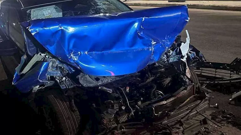 10 صور وتفاصيل عن حادث لاعب نادي المقاولون العرب