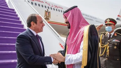 السيسي يتوجه إلى السعودية للقاء الأمير محمد بن سلمان