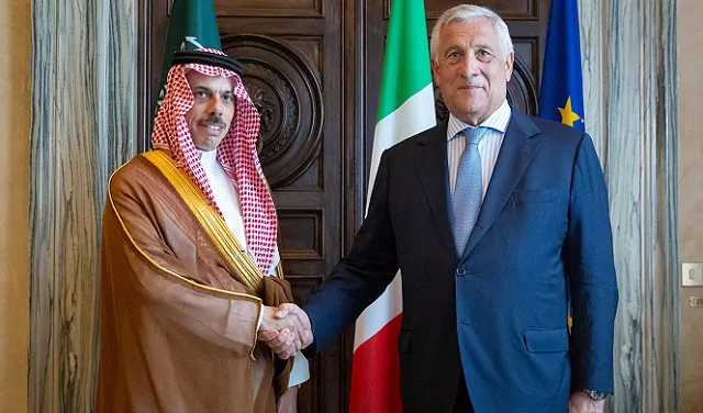 السعودية وإيطاليا تطالبان بوقف عاجل للحرب على غزة وتؤكدان رفضهما لتهجير الفلسطينيين