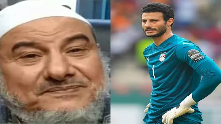9 صور توثق عزاء نجوم الأهلي في وفاة والد الشناوي