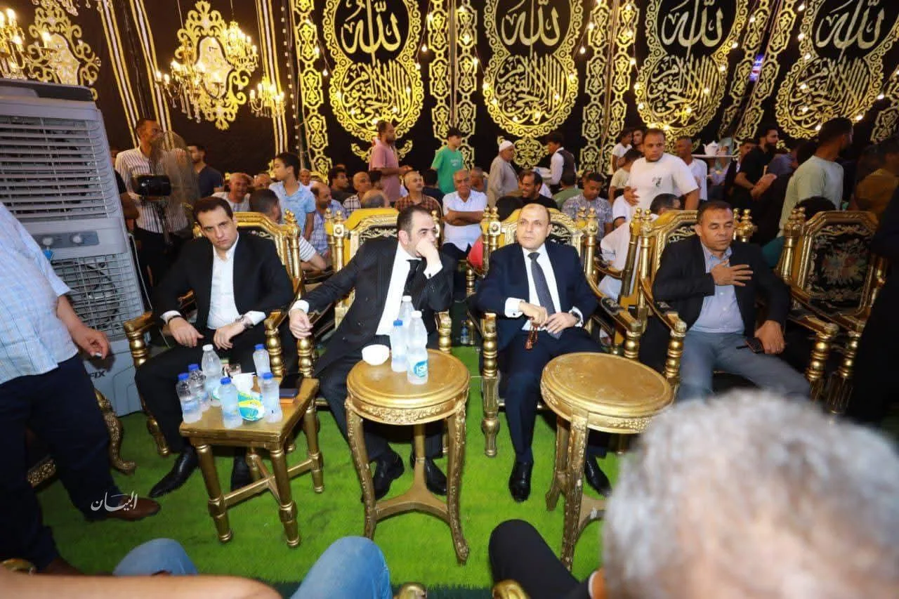 محافظ كفر الشيخ يعزي في وفاة والد الكابتن محمد الشناوي