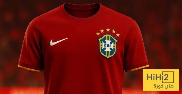 البرازيل تتراجع عن استخدام القميص الأحمر لفريق السيليساو في كأس العالم.