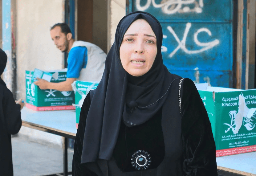 أهالي غزة يعبرون عن شكرهم للسعودية على دعمها الإنساني
