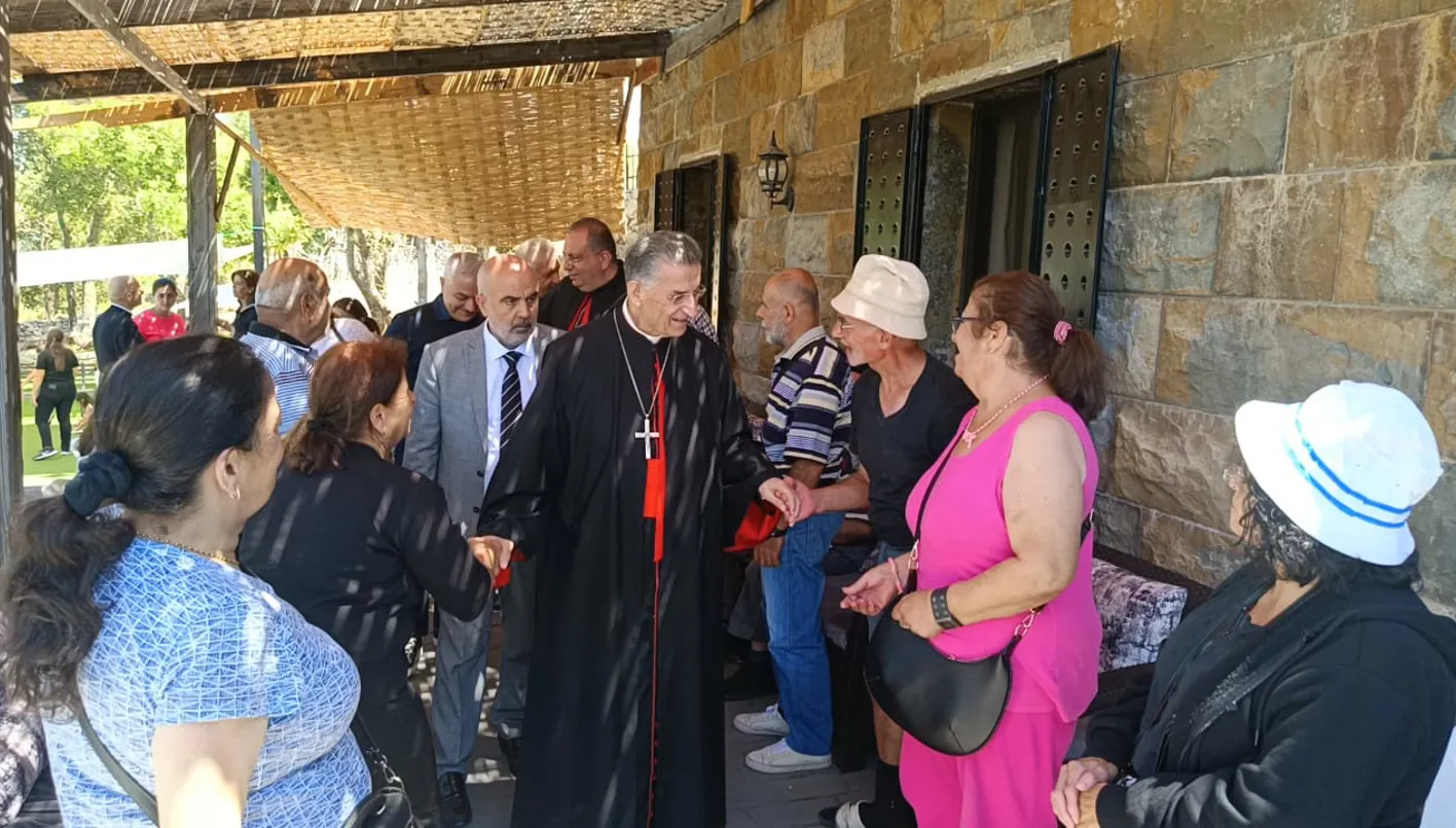 البطريرك الراعي يزور ‘بيت داود للمسنين’ ومخيم الأطفال في حديقة البطاركة: سعداء برؤية جهود الخدمة