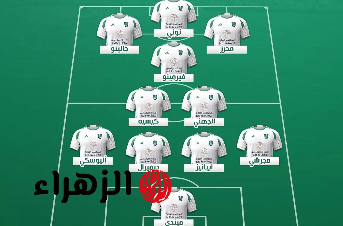 أهلي جدة يواجه نيوم اليوم في الدوري السعودي 2025: تفاصيل التشكيل المتوقع