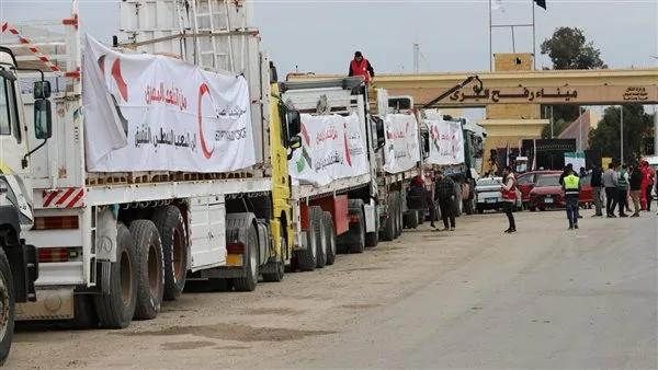 قوات الاحتلال الإسرائيلي تعرقل دخول المساعدات الإنسانية من مصر إلى غزة