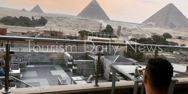 تحسين الانطباع لدى زوار منطقة الأهرامات