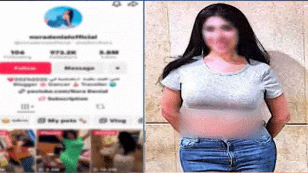 نورا تتعرض للاسقاط بعد اتهامها بتوزيع مقاطع فيديو غير لائقة في العجوزة