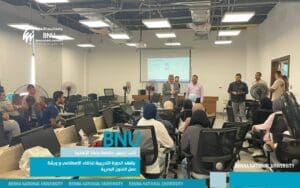 FB IMG 1757081857124 جامعة جامعة بنها الأهلية تفتح أفاقًا جديدة بدمج تدريب الذكاء الاصطناعي مع ورش الفنون موقع في الجامعة